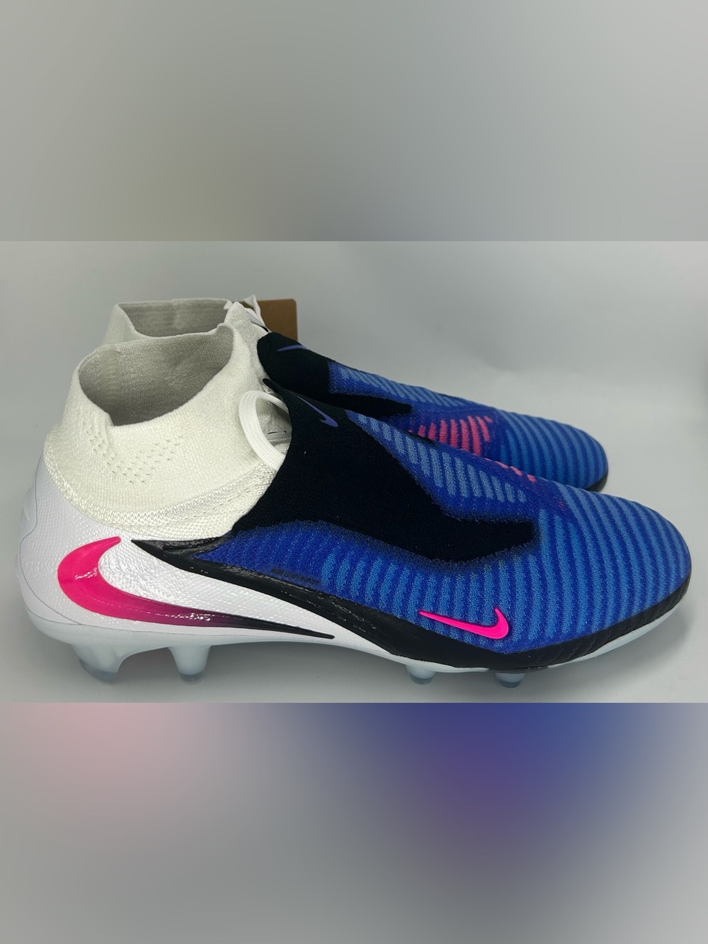 New Nike Phantom 6 High Elite FG Size 9 Men’s Soccer CleatsBlue Style HJ2147-446